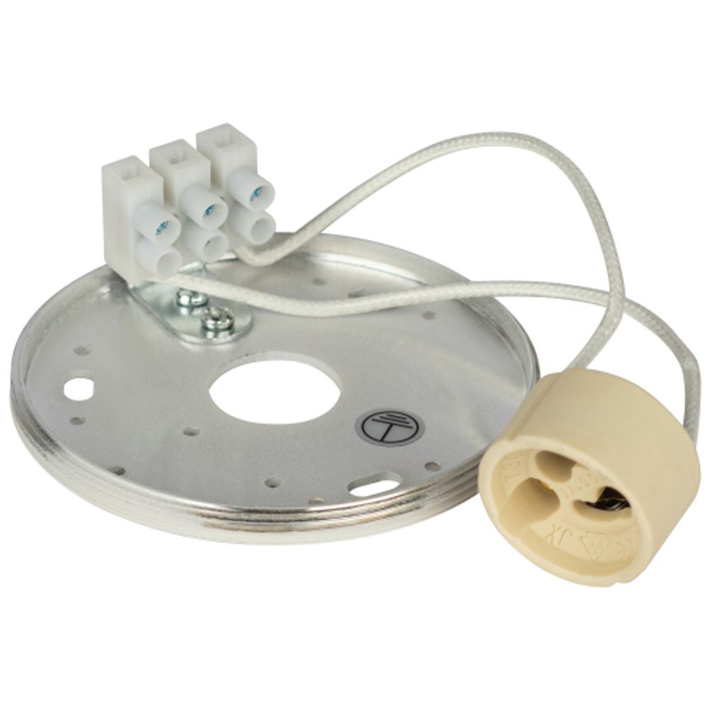 Светильник настенно-потолочный спот ЭРА OL22 BK MR16/GU10, черный, поворотный | Накладные светильники