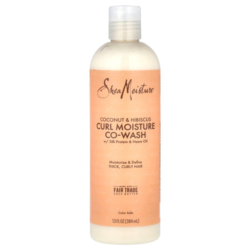 SheaMoisture, шампунь Curl Moisture Co-Wash, кокос и гибискус, 354 мл (12 жидк. унций)
