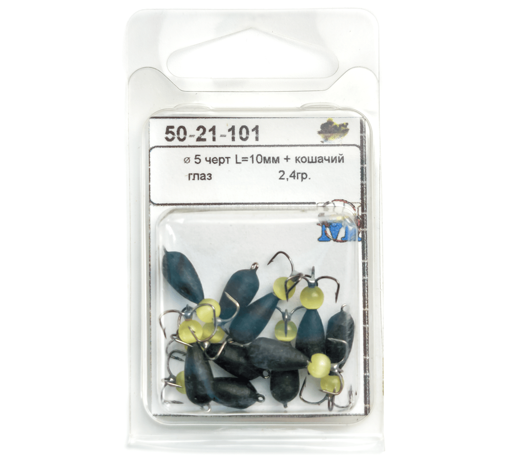 Мормышка "Черт" с подвеской (5мм)