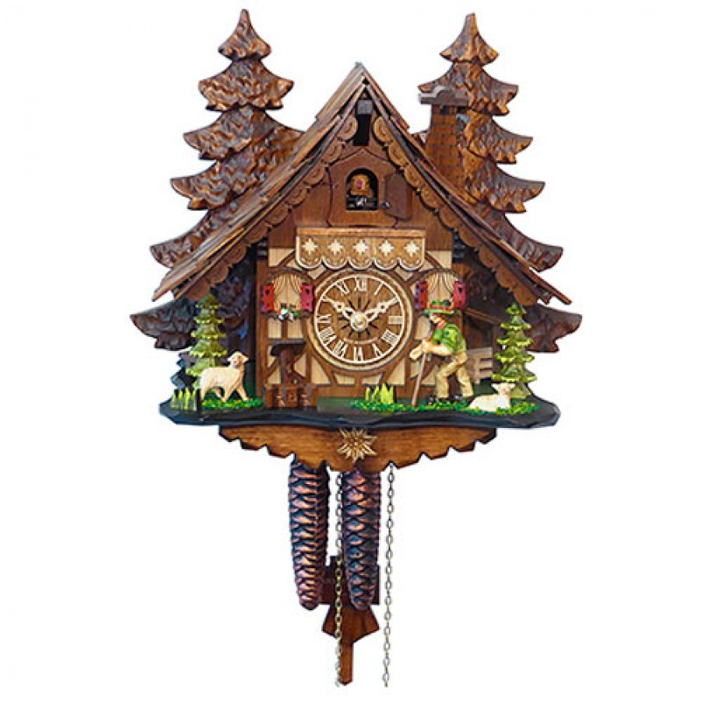 Настенные часы с кукушкой Sars 40912-90