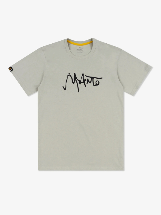 Футболка MANTO INK светло-серая