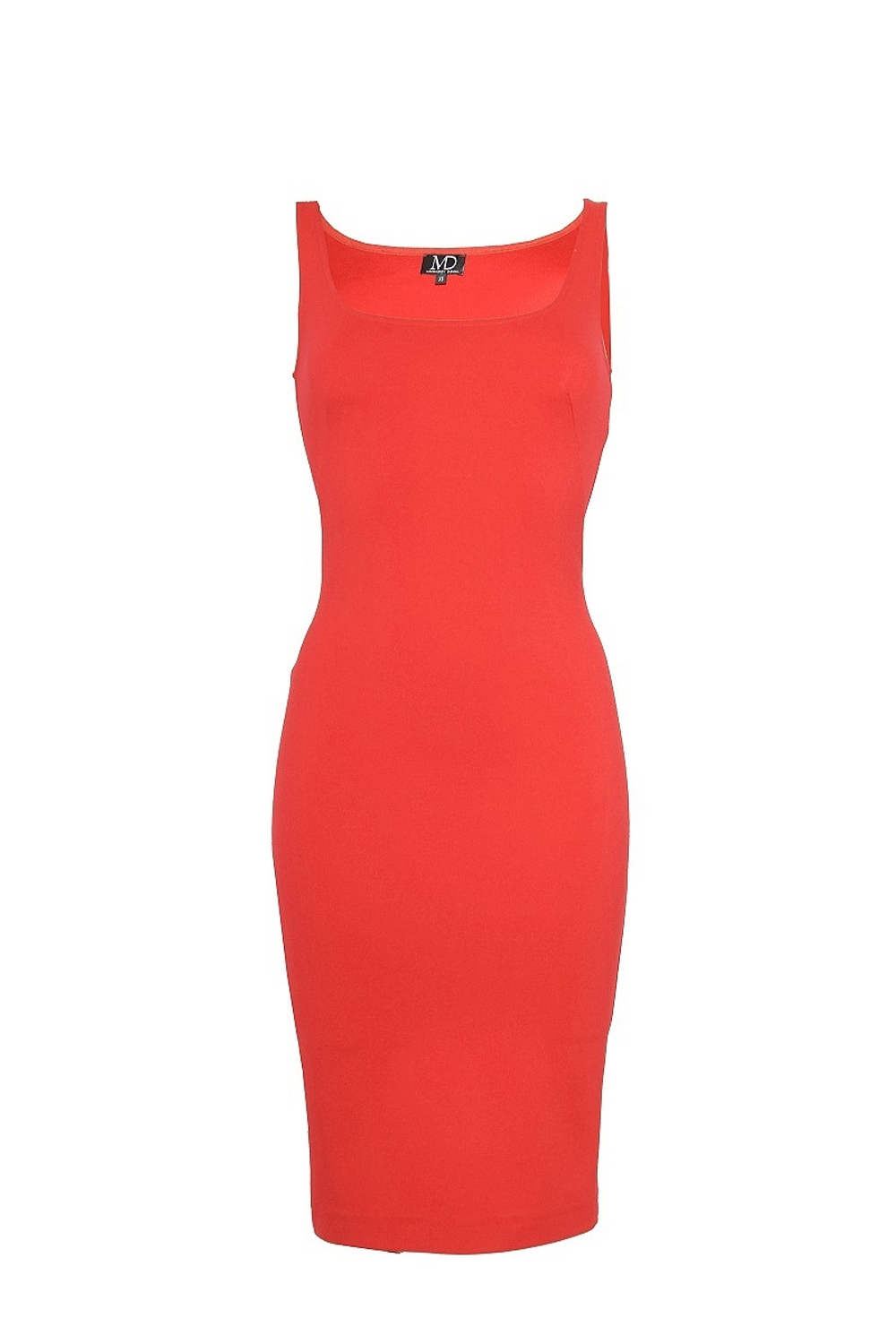 Платье-майка красное 28-16SS