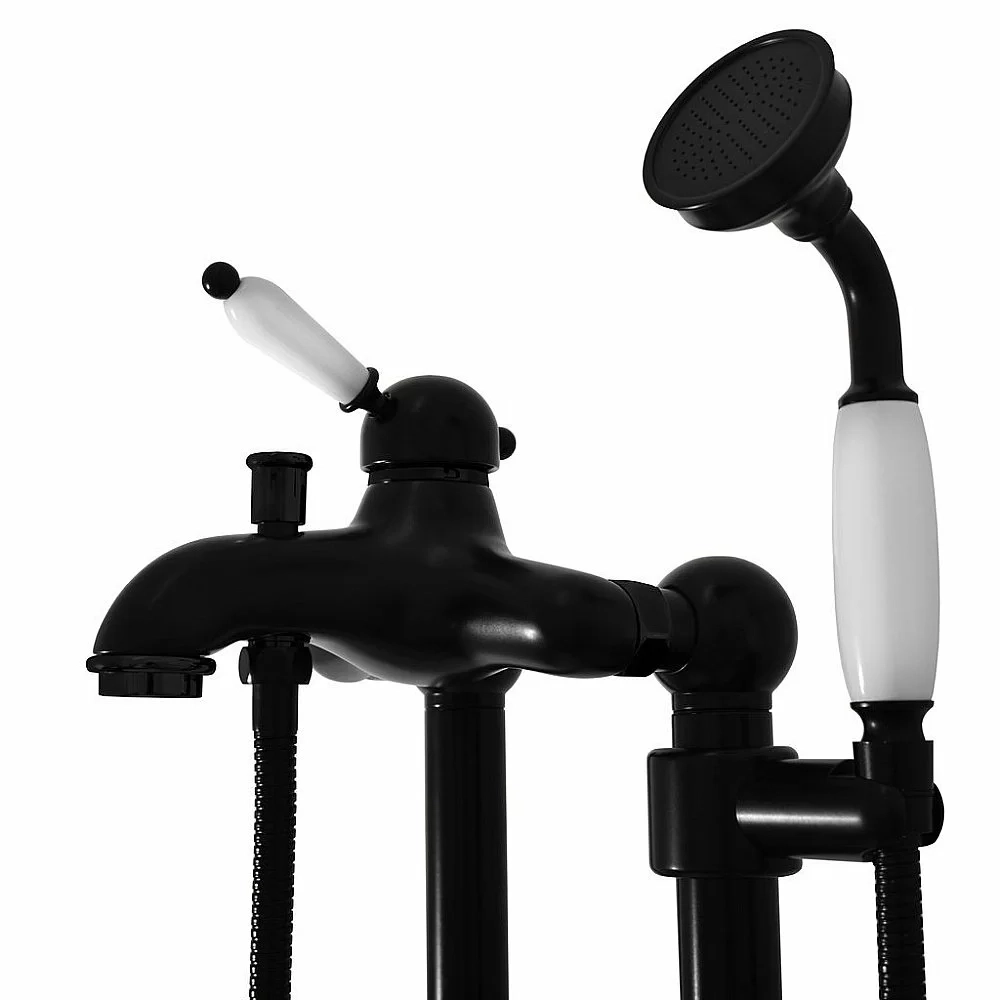 Смеситель для ванны RAV-Slezak LABE L550.5/2CMAT черный