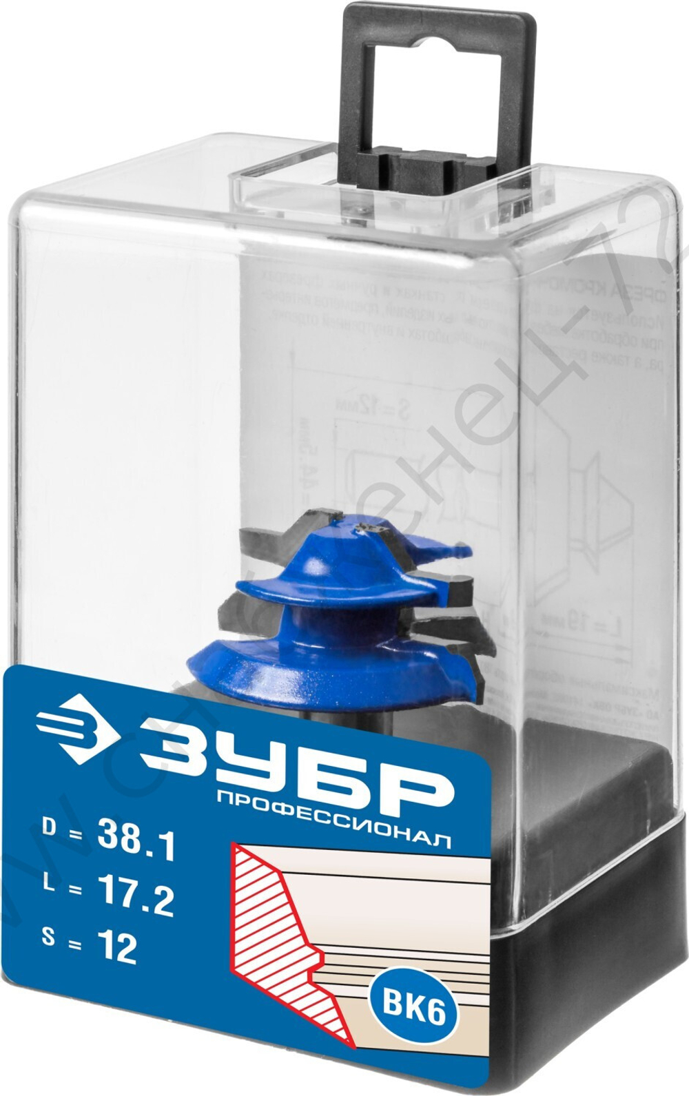 ЗУБР 38.1x14 мм фреза кромочная для углового сращивания