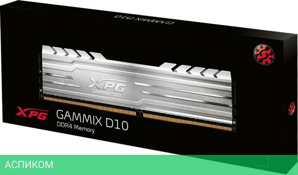 Оперативная память A-Data Gammix D10 8GB DDR4 PC4-25600 (AX4U32008G16A-SB10)