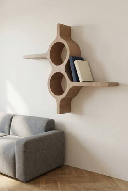 Полка "Блик двойная"