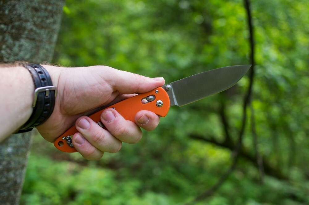 Нож Ganzo G740 зеленый, G740-GR