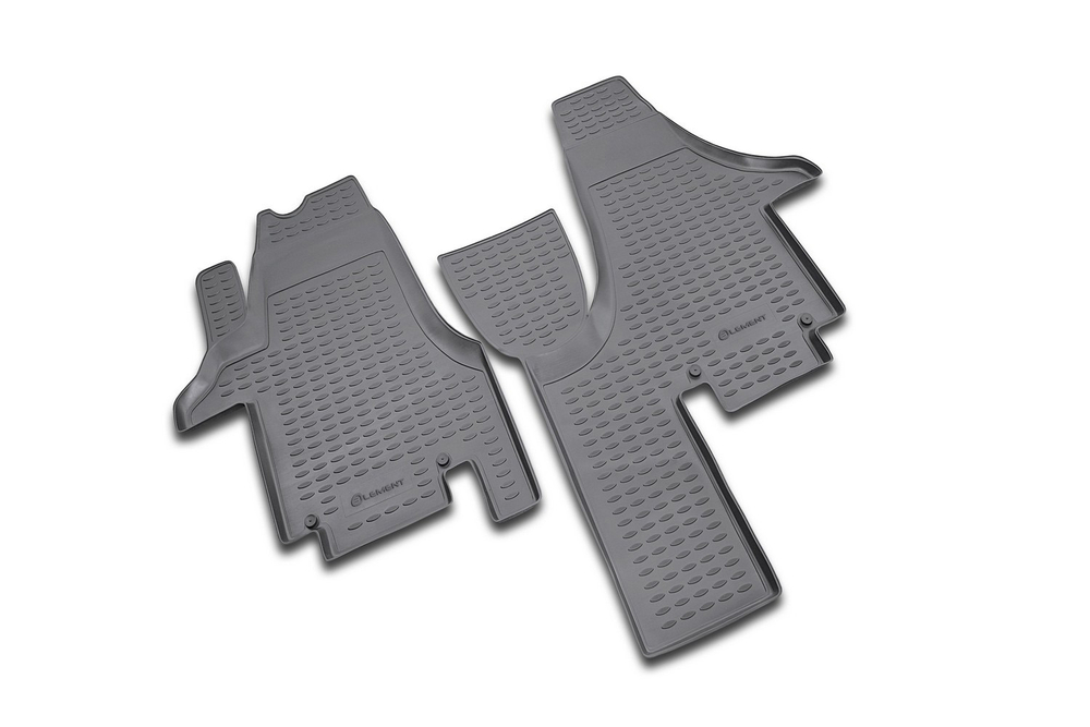 Коврики в салон для VW Multivan 2004-, 2 шт. (полиуретан) NLC.51.17.210