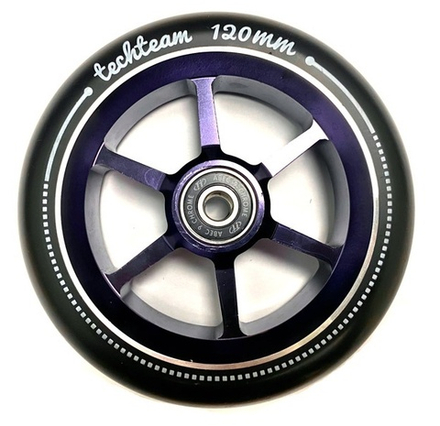 Колесо для самоката X-Treme 120 мм. Форма 6S фиол