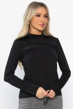 Водолазка трикотажная Лисса (черная) Б14298-22М LT Collection