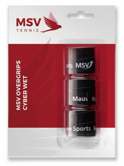 Теннисные намотки MSV Cyber Wet Overgrip black 3P