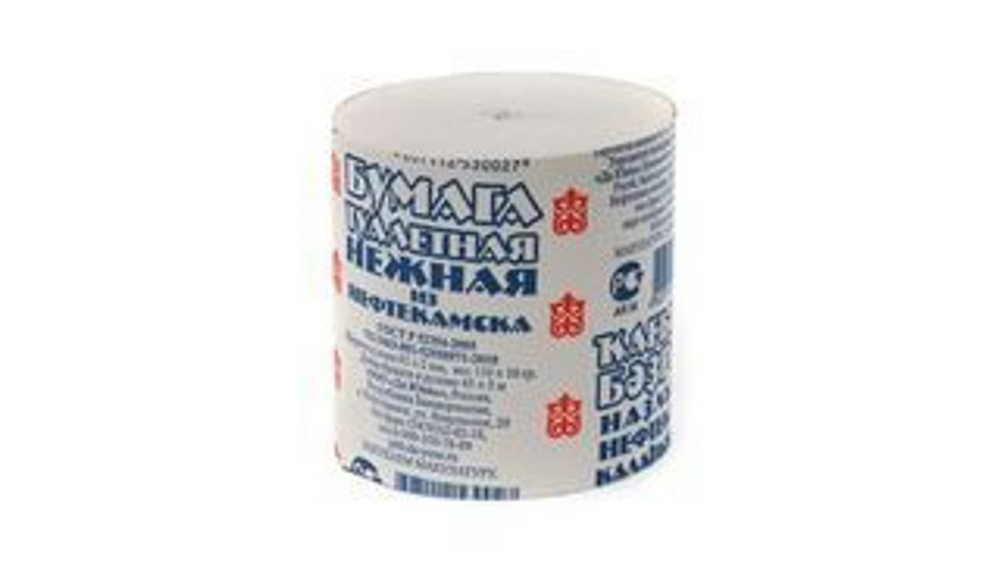 Бумага туалетная НЕЖНАЯ