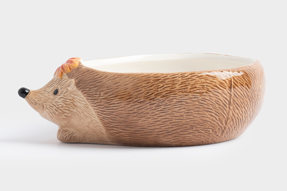 Конфетница 21х15см Anna Lafarg Autumn forest Еж с листом