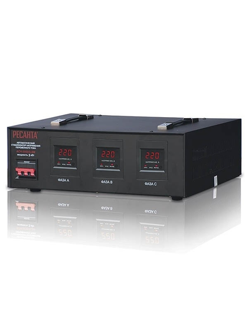 Стабилизатор Ресанта трехфазный АСН-3000/3