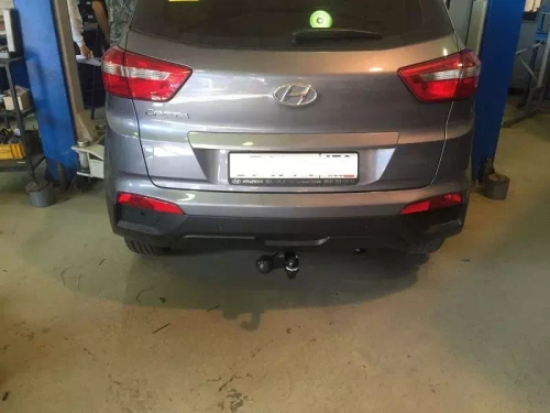 Фаркоп Балтекс для Hyundai Creta I (GS) 2015- (паспорт и сертификат в комплекте)(без электрики)арт.10320812