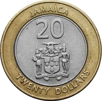 20 долларов 2000 Ямайка