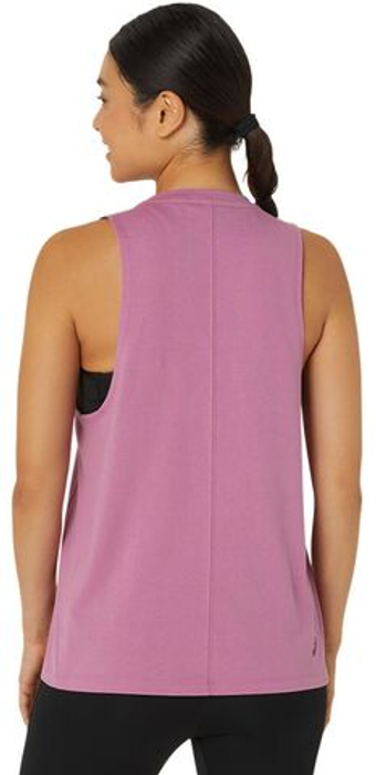 Женский топ теннисный Asics Logo Tank - мягкая ягода