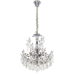 Citilux RITZ CL310061 Люстра хрустальная подвесная Хром