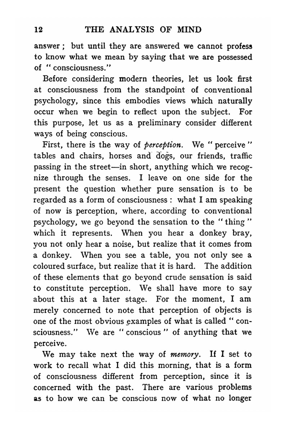 The Analysis of Mind | Russell Bertrand; Muirhead John H