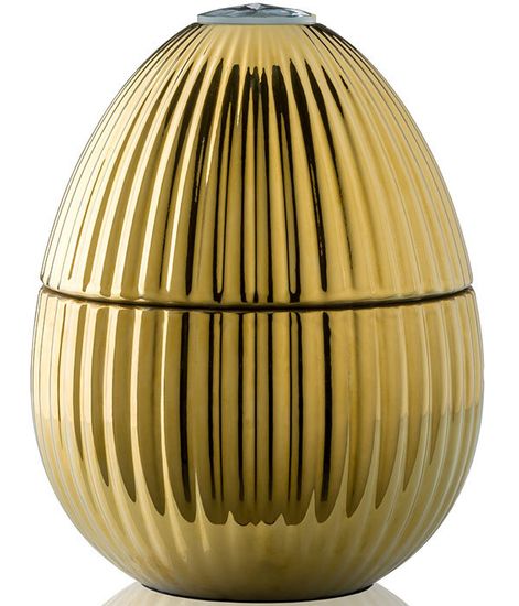 18k Golden Egg, свеча Bois de Russie, Ladenac Milano