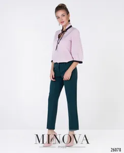 Блуза 1049-1-пудра Minova