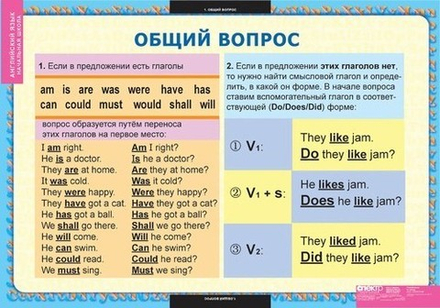 Учебный альбом Вопросительные и отрицательные предложения (8 листов)