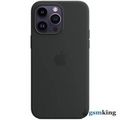 Apple Silicone Case with MagSafe iPhone 14 Pro Max Midnight (Тёмная ночь) MPTP3ZM/A