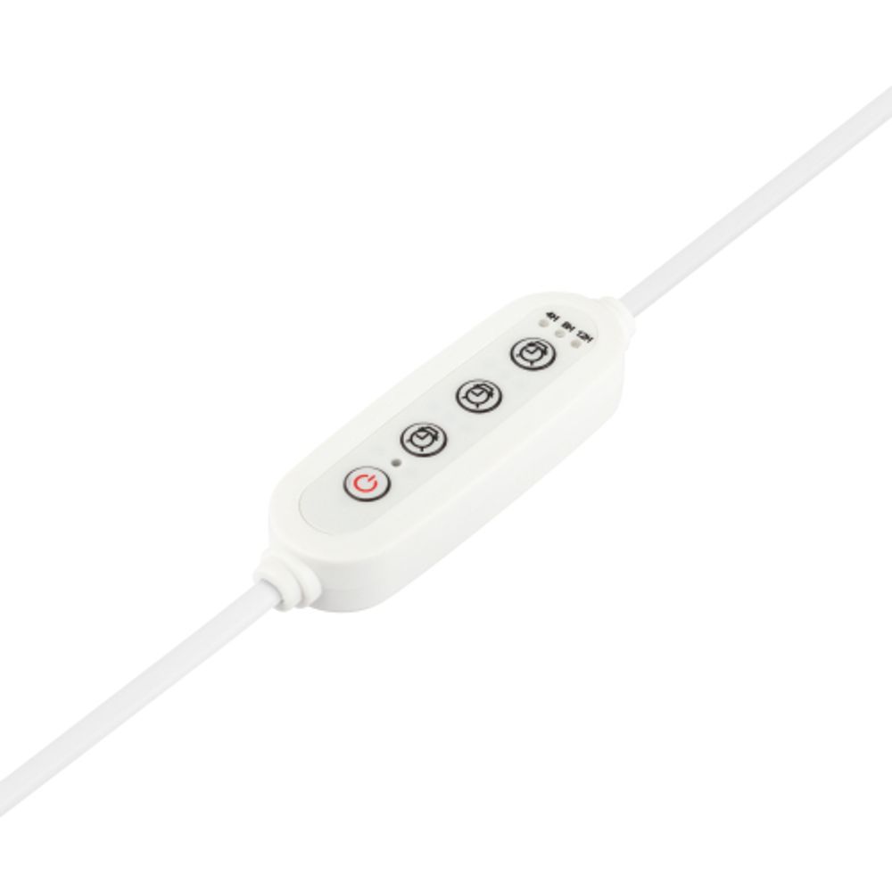 Разветвитель сетевой для линейных светильников ЭРА 3х IEC C5 3pin+timer на 3 точки с таймером 4, 8, 12H 2м | Аксессуары для фито светильников