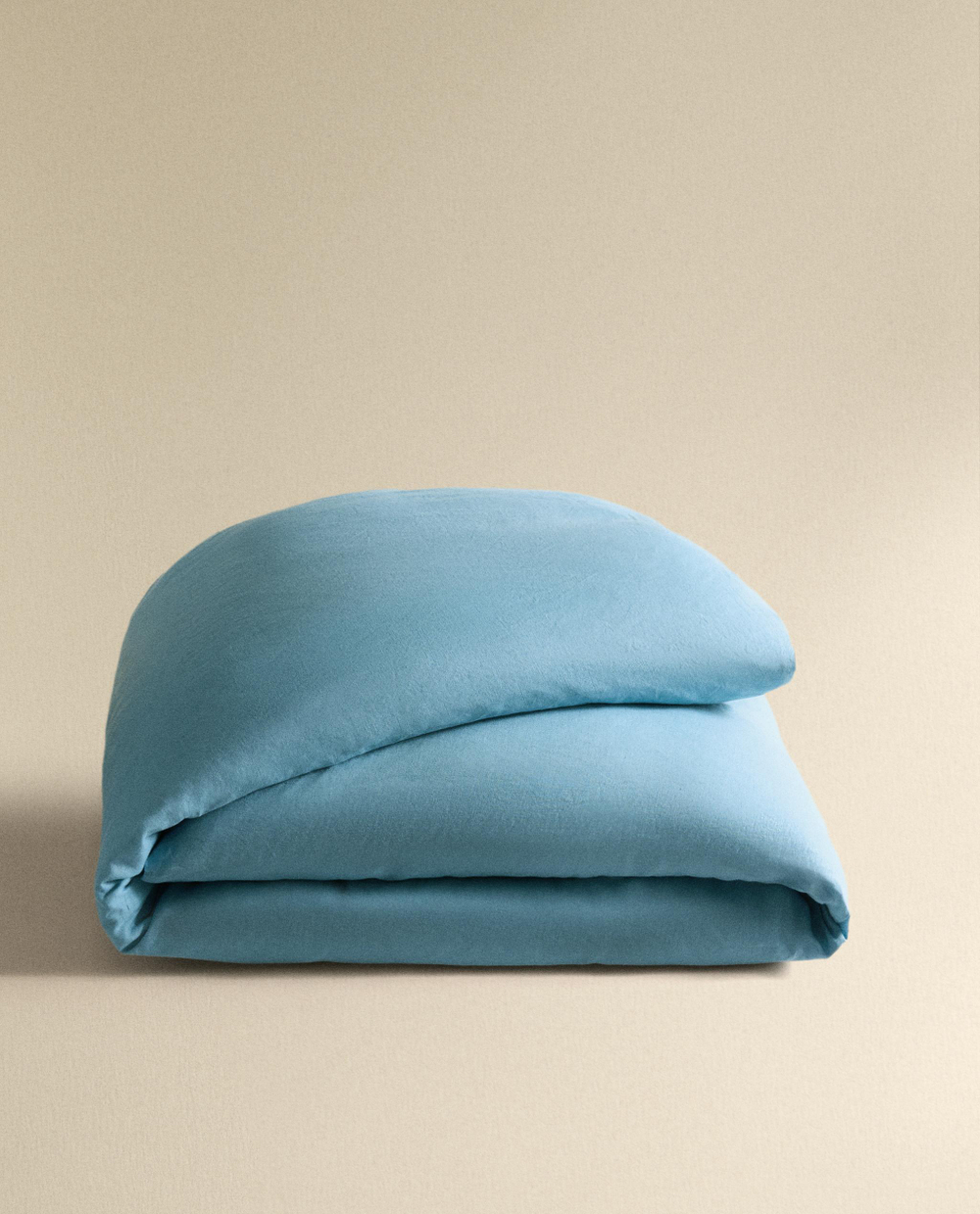 Пододеяльник Zara Home хлопок, лён 100%, однотонный, 4126/088