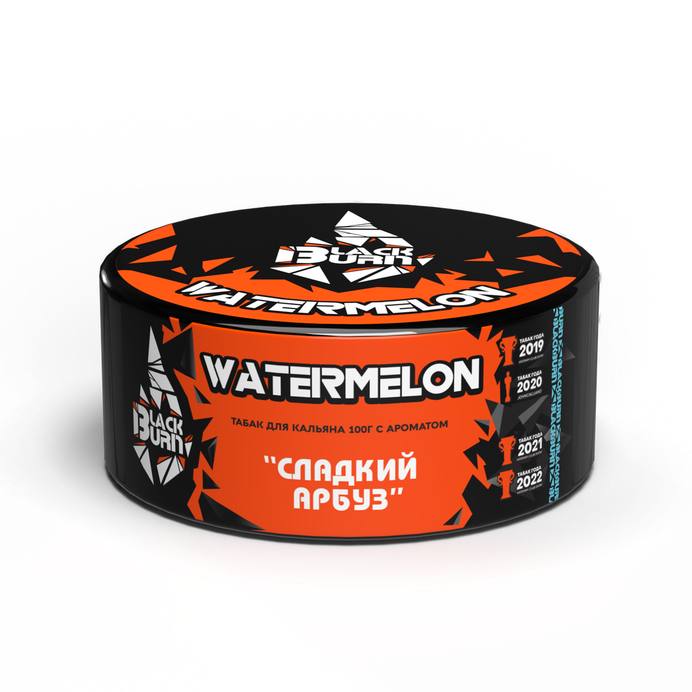 М. Табак для кальяна BlackBurn Watermelon (Сладкий арбуз), 100г.