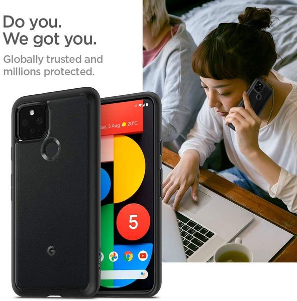 Чехол Spigen Ultra Hybrid для Google Pixel 5 (2020) Case - Matte Black