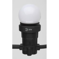 Лампочка светодиодная ЭРА STD ERAW45-E27 E27 / Е27 1Вт шар белый для белт-лайт | Профессиональное праздничное и новогоднее освещение