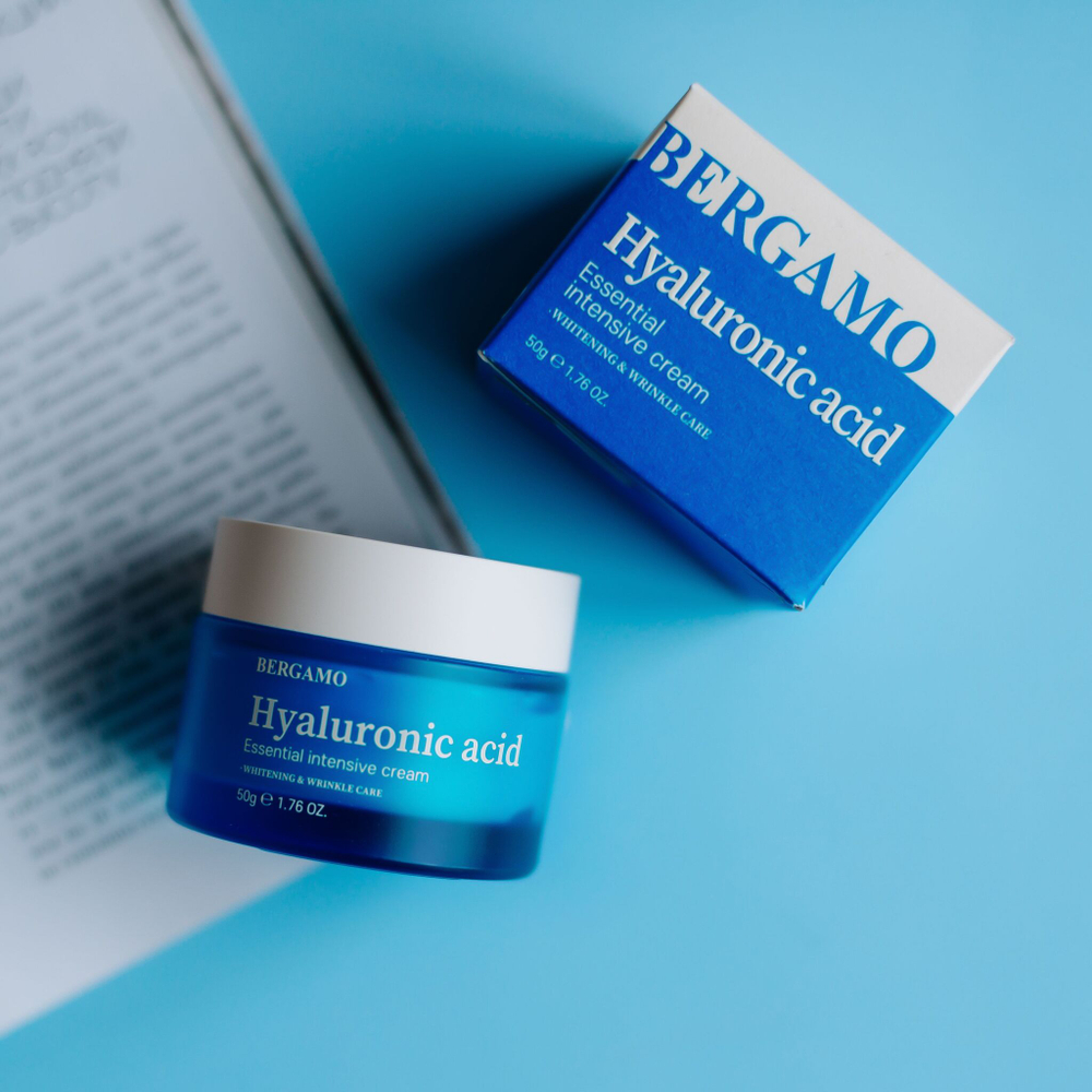 Крем для лица с гиалуроновой кислотой Bergamo Hyaluronic Acid Essential Intensive Cream