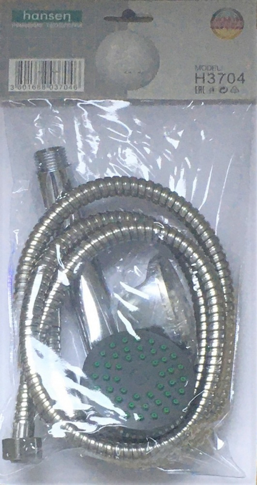 3704 Набор лейка+шланг+держ. (1-функця,) HANSEN (50/1шт)