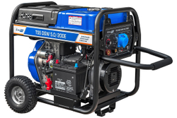 Дизельный сварочный генератор TSS PROF DGW 5.0/200E