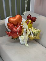 Корзинка с шариками на 1 сентября