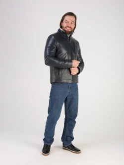 Дубленка зимняя куртка натуральная кожаная