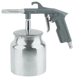 Пистолет пескоструйный FIT нижний бачок 1000мл (81081)