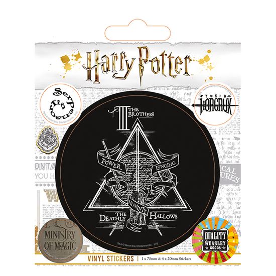 Наклейки Harry Potter (Symbols) Vinyl Sticker Pack 5шт PS7324