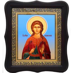 Святая Владислава. Икона на холсте.