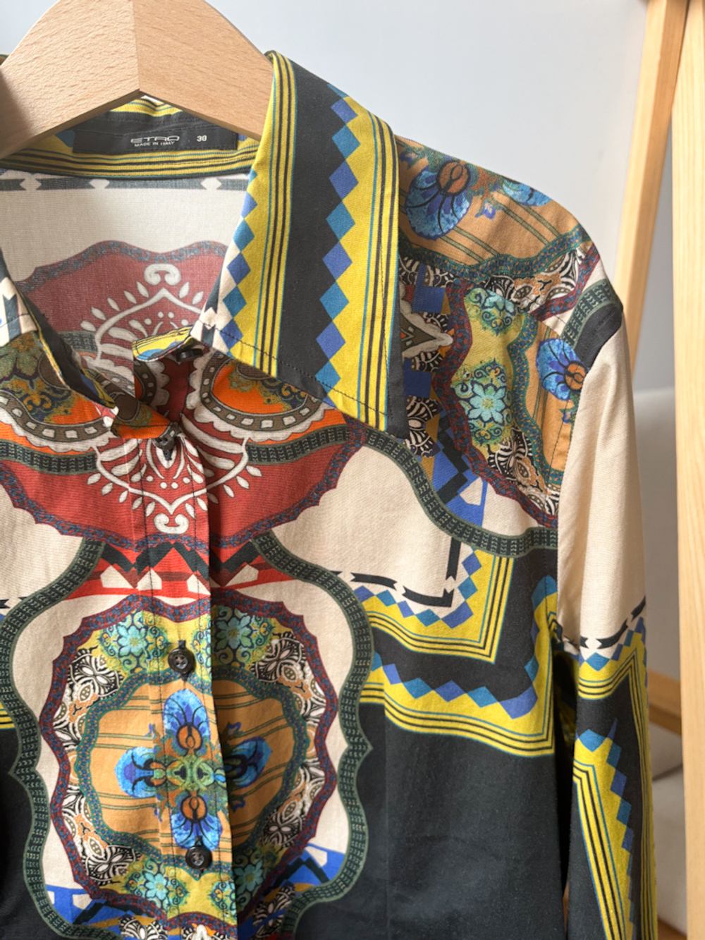 Хлопковая рубашка Etro, XS