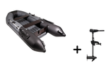 Таймень NX 2900 НДНД графит-черный + BST 36 L (комплект лодка + электромотор)