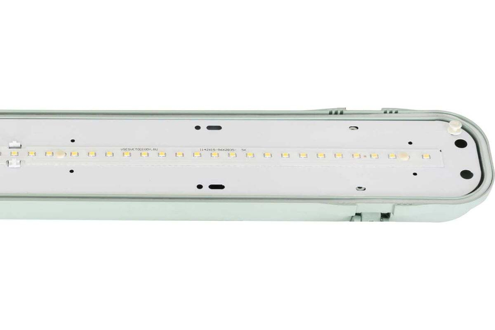 Светильник LED ДСП Айсберг 40W-5000Лм IP65 5000К прозрачн. 1200х85х80мм vs1401-40-tr-5k