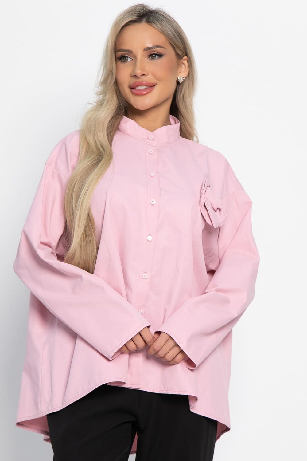 Блуза Луиза (розовая) Б15028-39М LT Collection