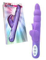 Play Candi Wiggle Butterfly – вибромассажер с бабочкой для клитора, 17 см