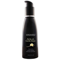 Лубрикант с ароматом ванильных бобов Wicked Aqua Vanilla Bean 120мл