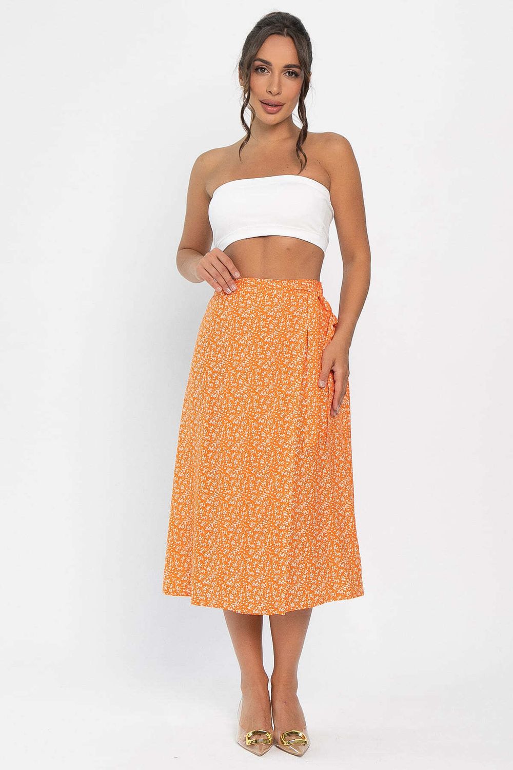 Юбка Тая (оранжевая) Ю14019-35М LT Collection