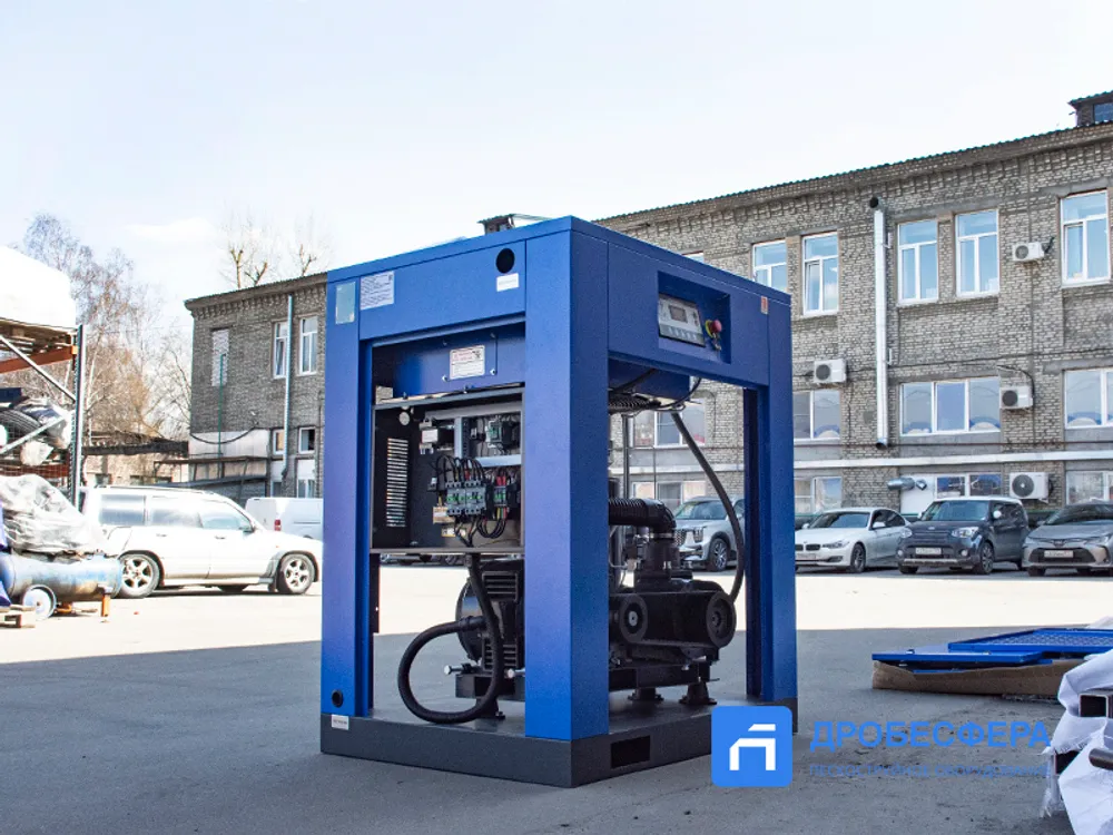 Винтовой компрессор KraftMachine KM30-8рВ-IP23-Hanbell