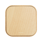 Переключатель 1-клавишный IP20 10А 250В дерево Quteo Legrand