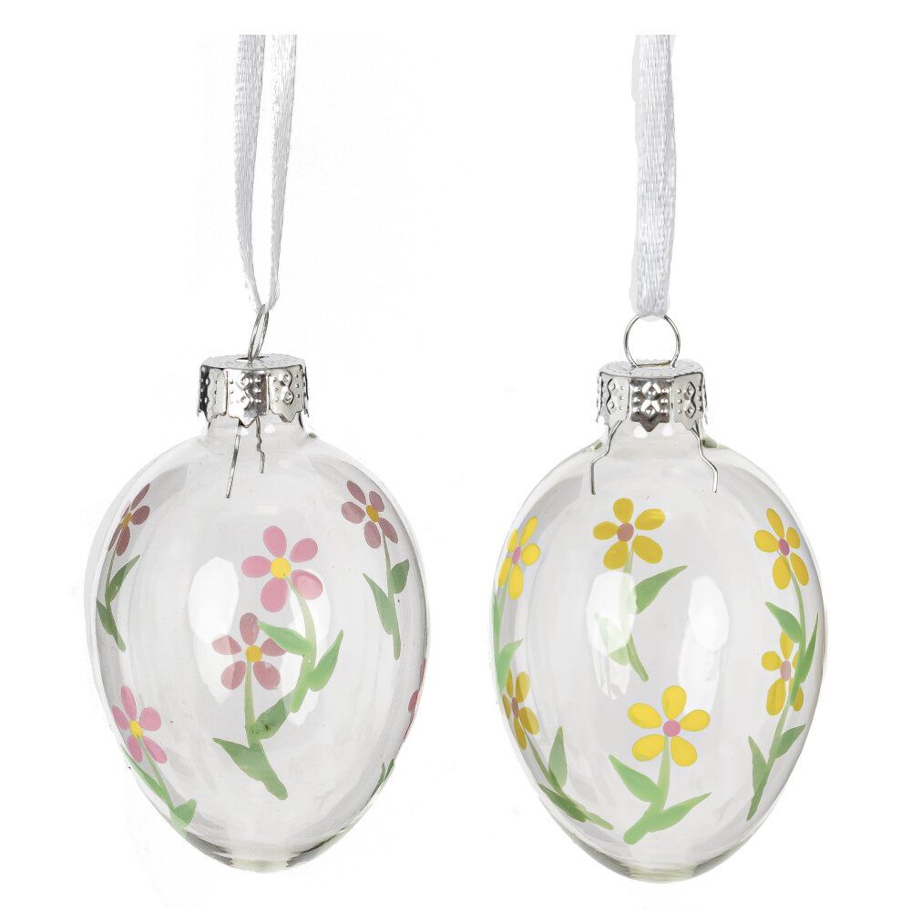 GAEM Набор из 6-ти изделий декоративных подвесных "Яйцо" (3,5*6,5), L13,5 W12,5 H3,5 см